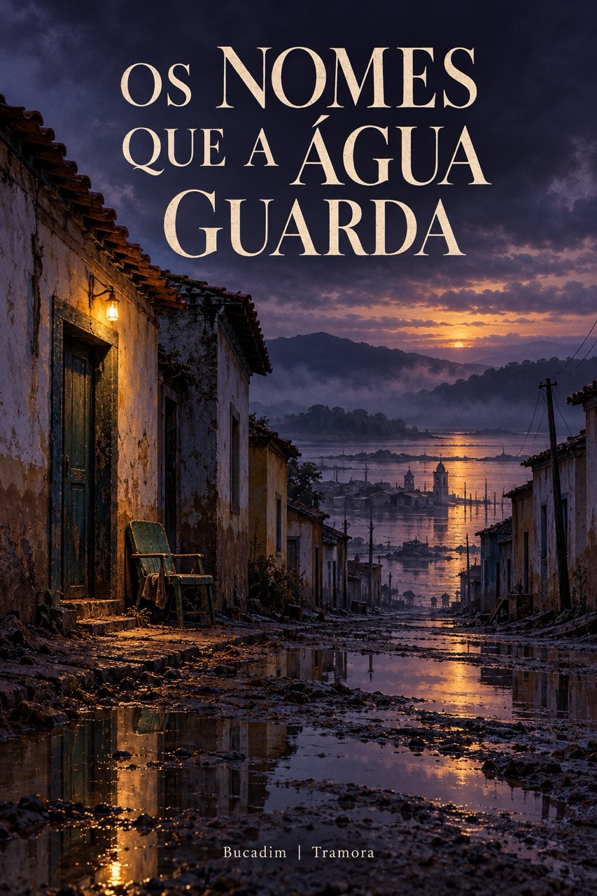 Capa de Os Nomes que a Água Guarda